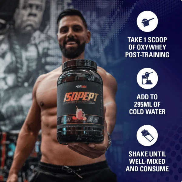 EHP Labs ISOPEPT Hydrolyzed Whey Protein