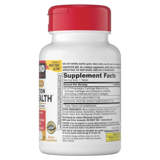 Kirkland Signature Triple Action Joint Health, 110 Coated Tablets