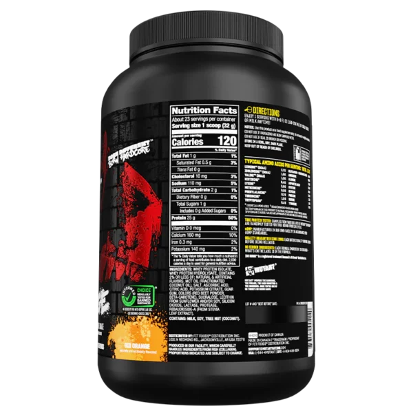 MUTANT® ISO SURGE™ 1.6LBS Gourmet Whey Protein Isolate Shake