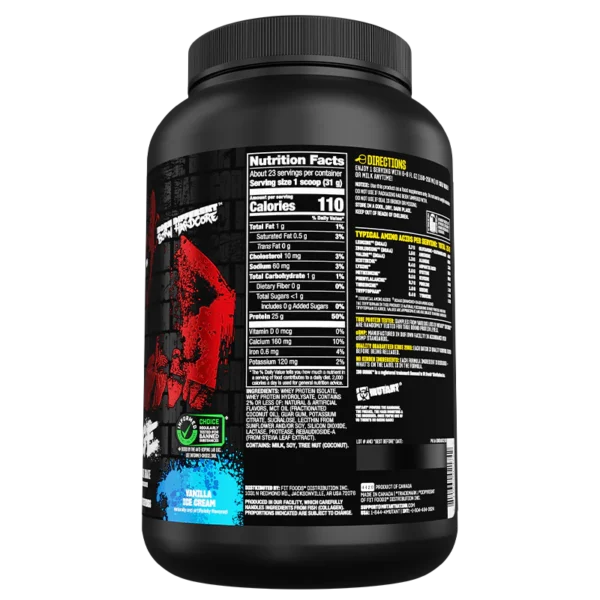 MUTANT® ISO SURGE™ 1.6LBS Gourmet Whey Protein Isolate Shake