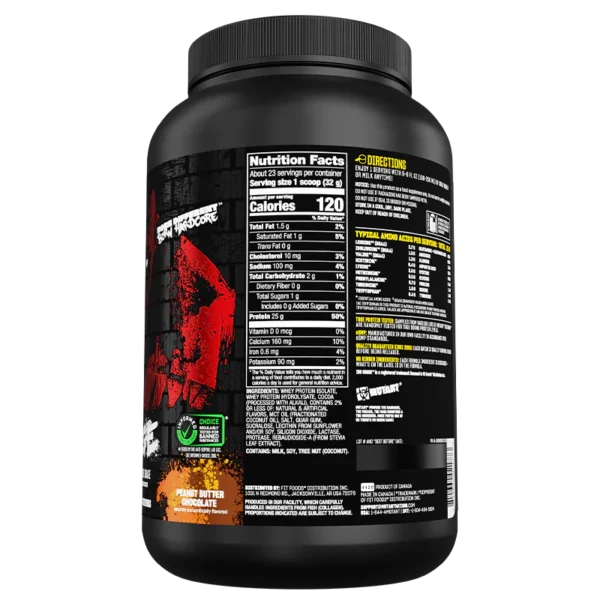 MUTANT® ISO SURGE™ 1.6LBS Gourmet Whey Protein Isolate Shake