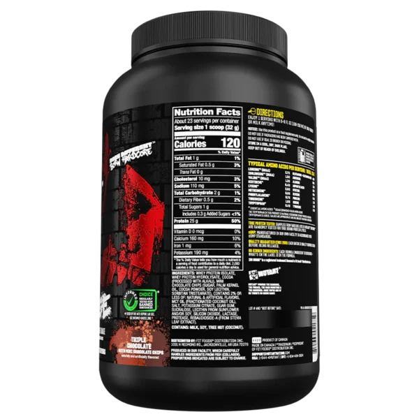 MUTANT® ISO SURGE™ 1.6LBS Gourmet Whey Protein Isolate Shake