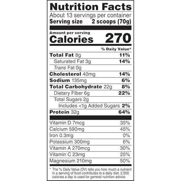 Muscle Milk Genuine Protein Powder, Vanilla Crème