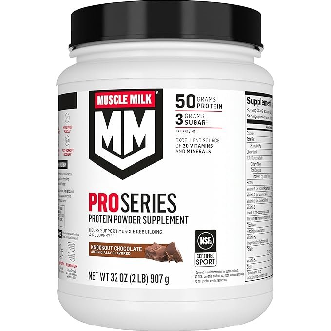 Muscle Milk Pro Series Protein Powder Supplement