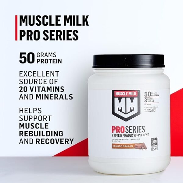 Muscle Milk Pro Series Protein Powder Supplement