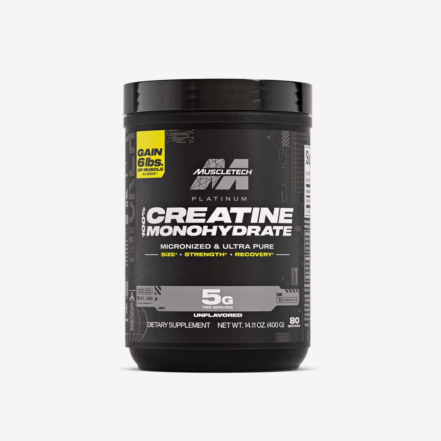 MuscleTech 100% Creatine Unflavored