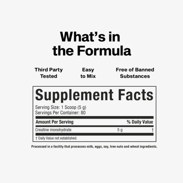 MuscleTech 100% Creatine Unflavored