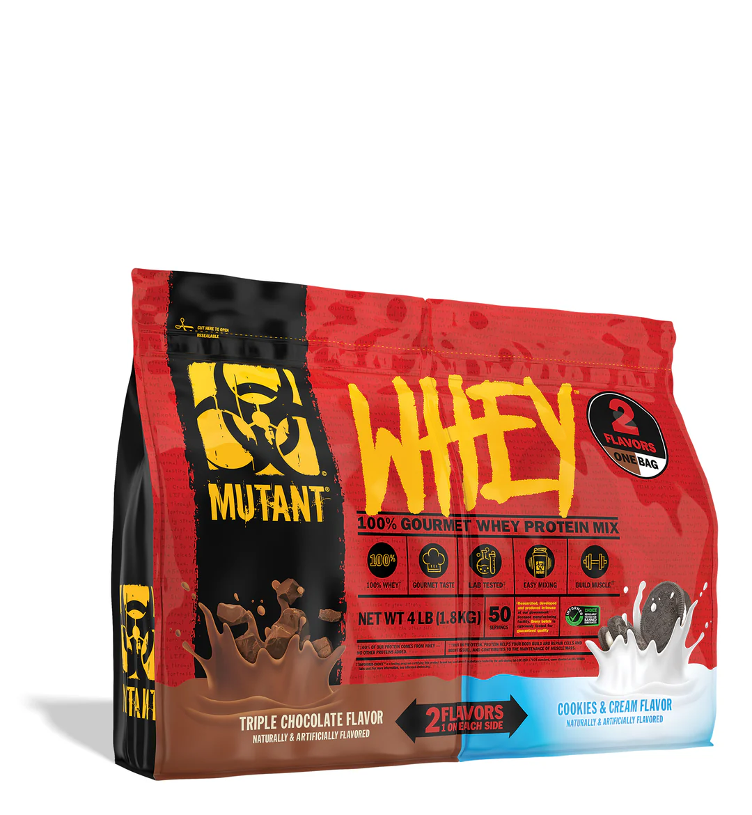 Mutant - WHEY 4lb Dual Flavor Whey Protein Mix