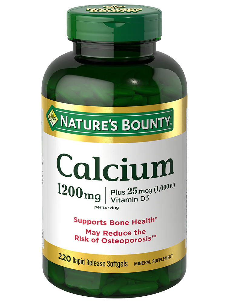Nature's Bounty Calcium Plus Vitamin D3