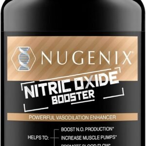 Nugenix Nitric Oxide Booster Supplement - Nitric Oxide Flow, L-Arginine, L-Citrulline, Pine Bark Extract