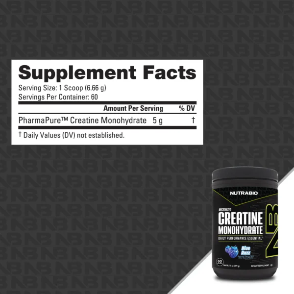 Nutrabio Flavored Creatine (Creatine Burst)
