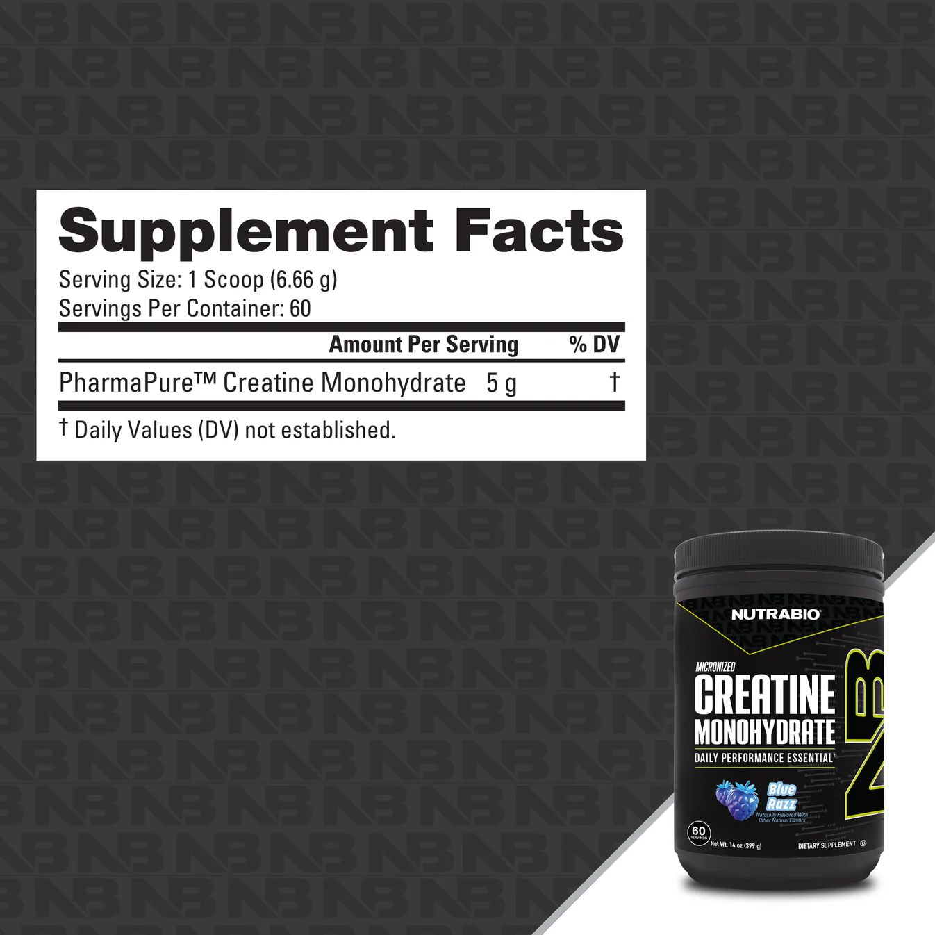 Nutrabio Flavored Creatine (Creatine Burst)