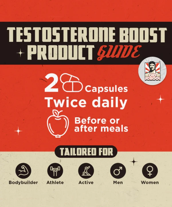 Old School Labs Testosteron Booster Vintage Boost™ X