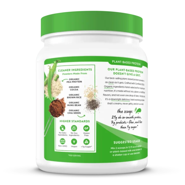 Orgain Organic Protein™ Plant Based Protein Powder Creamy Chocolate Fudge