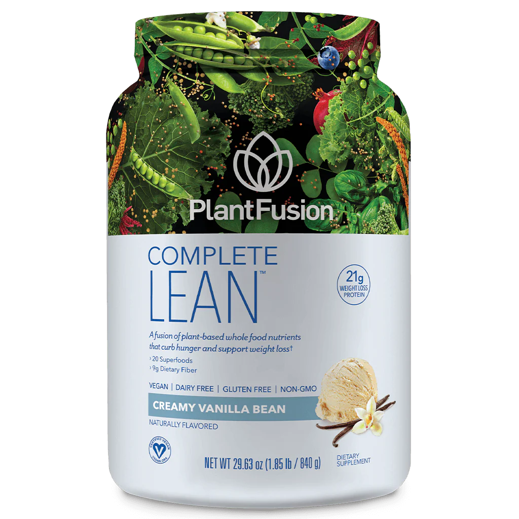 PlantFusion Complete Lean Vegan Protein Powder for Weight Loss