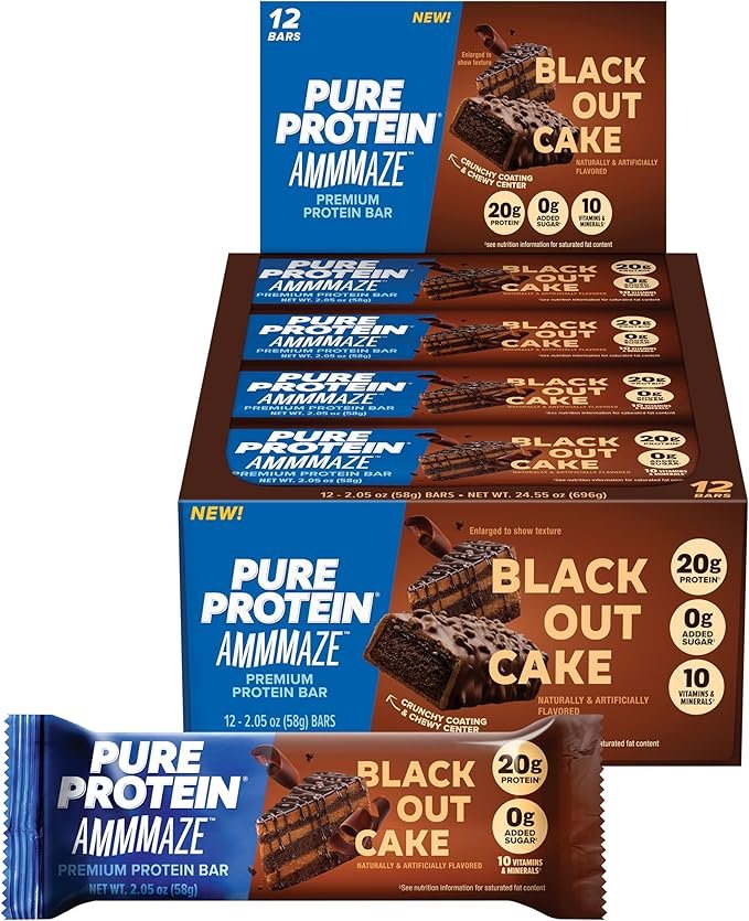 Pure Protein AMMMAZE Blackout Cake Protein Bars
