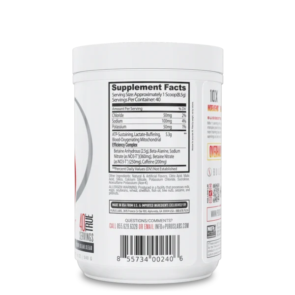 Purus Labs Condense Pre Workout