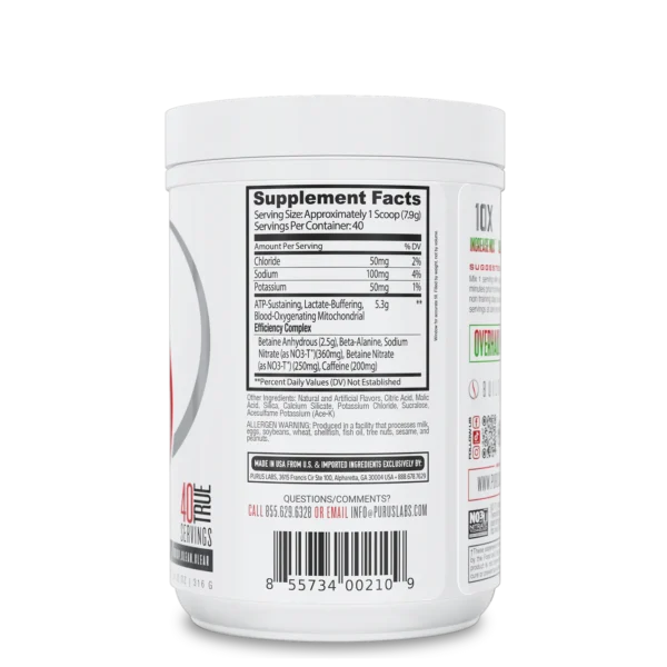 Purus Labs Condense Pre Workout