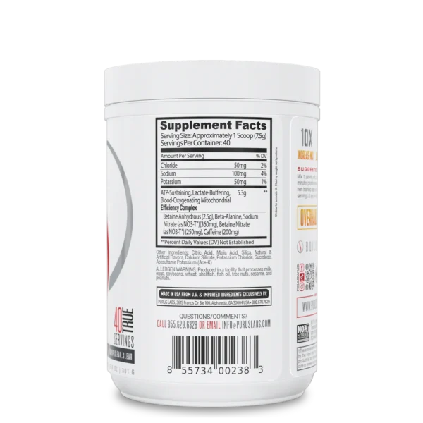 Purus Labs Condense Pre Workout