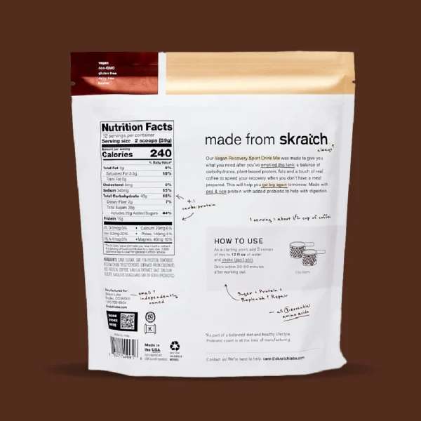 Skratch Labs Vegan Recovery Sport Drink Mix