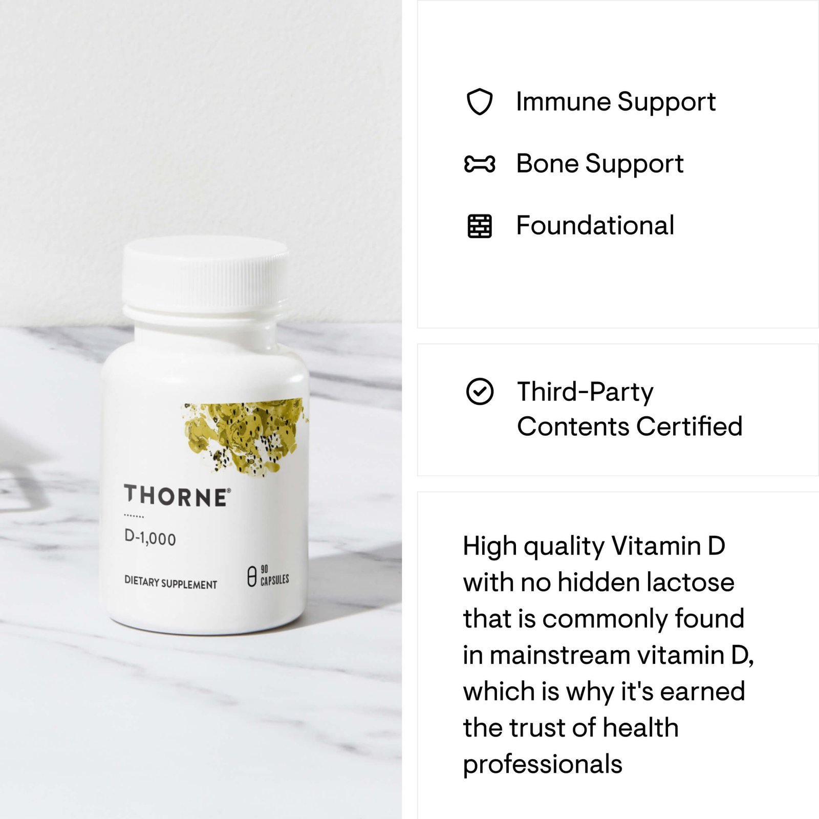 Thorne Vitamin D 1000