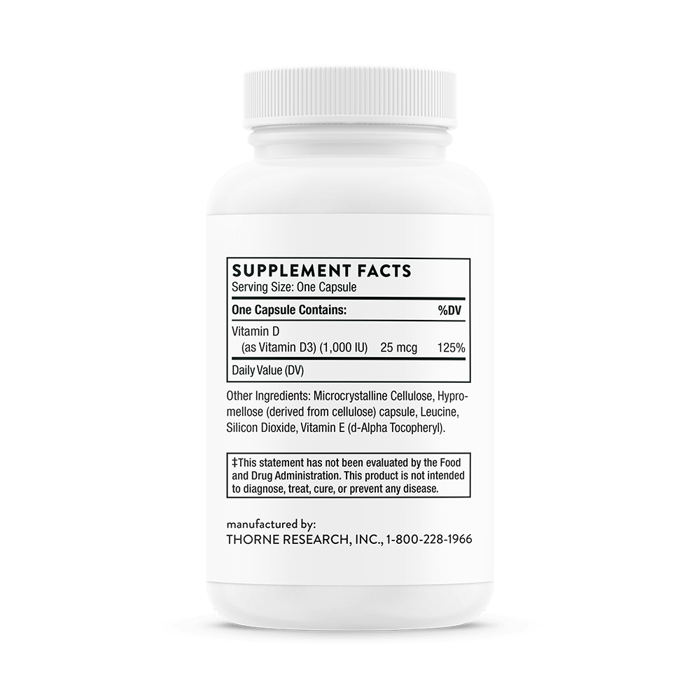 Thorne Vitamin D 1000