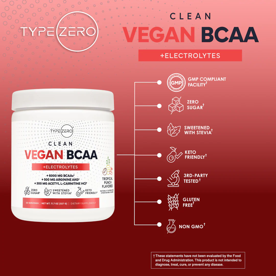 Type Zero Clean Vegan BCAA + Electrolytes