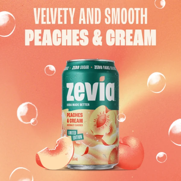Zevia Peaches and Cream