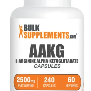 Bulk Supplements AAKG (L-Arginine Alpha-Ketoglutarate) Capsules
