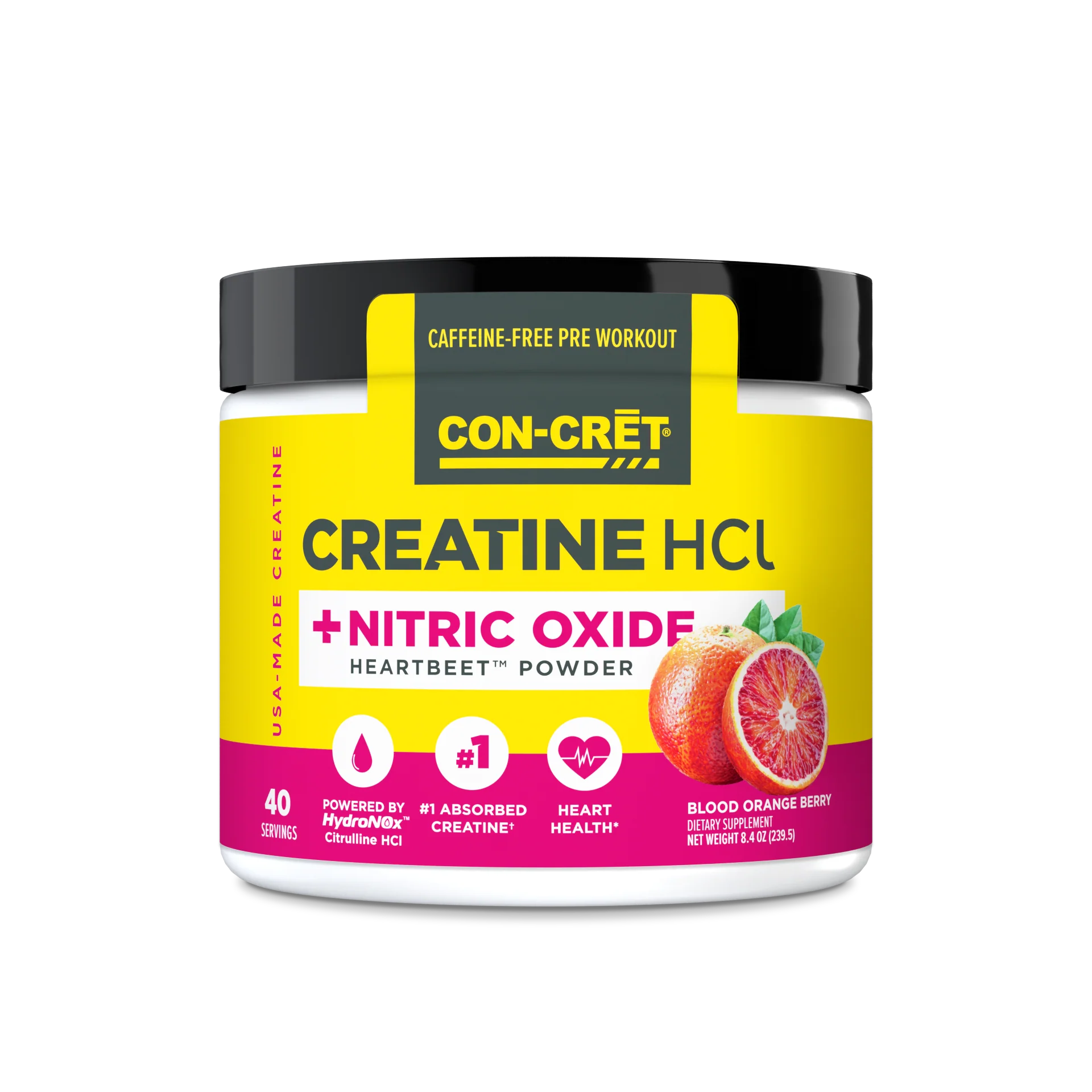 CON-CRĒT Creatine HCl + Nitric Oxide