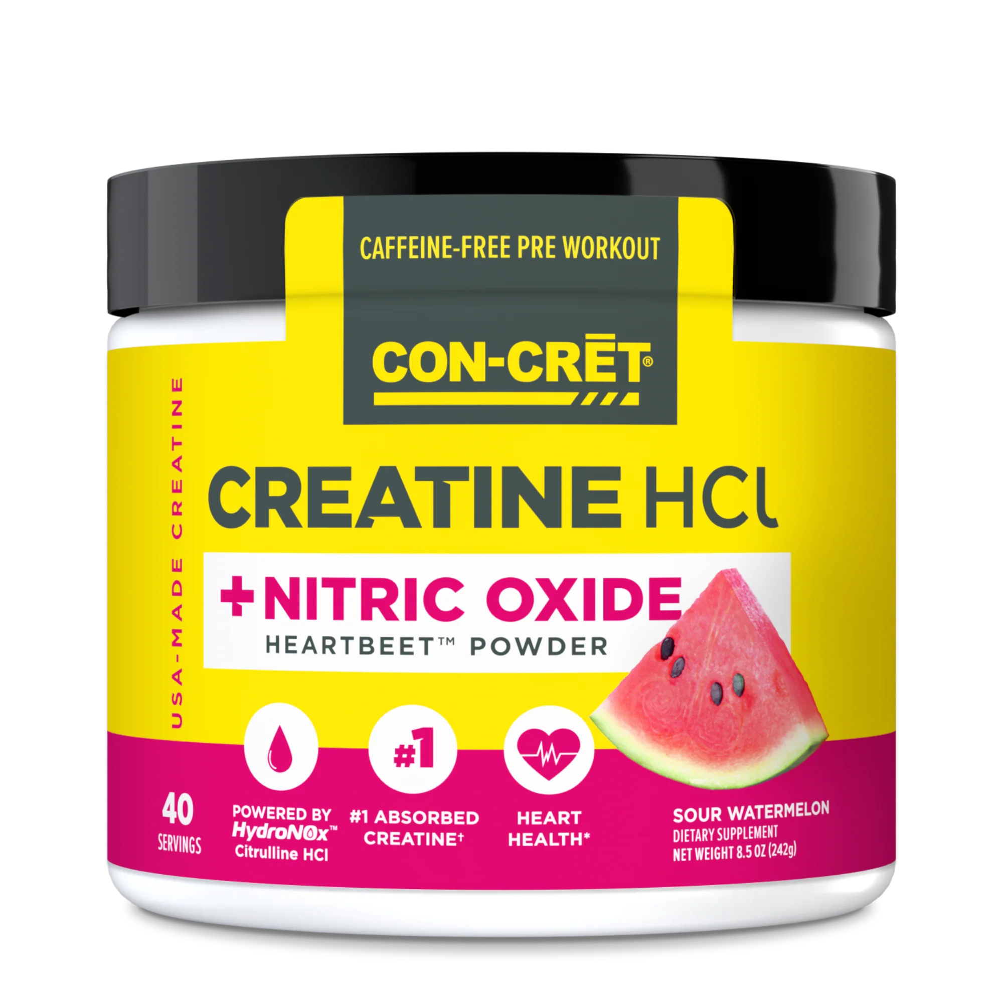 CON-CRĒT Creatine HCl + Nitric Oxide