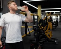 drinking creatine