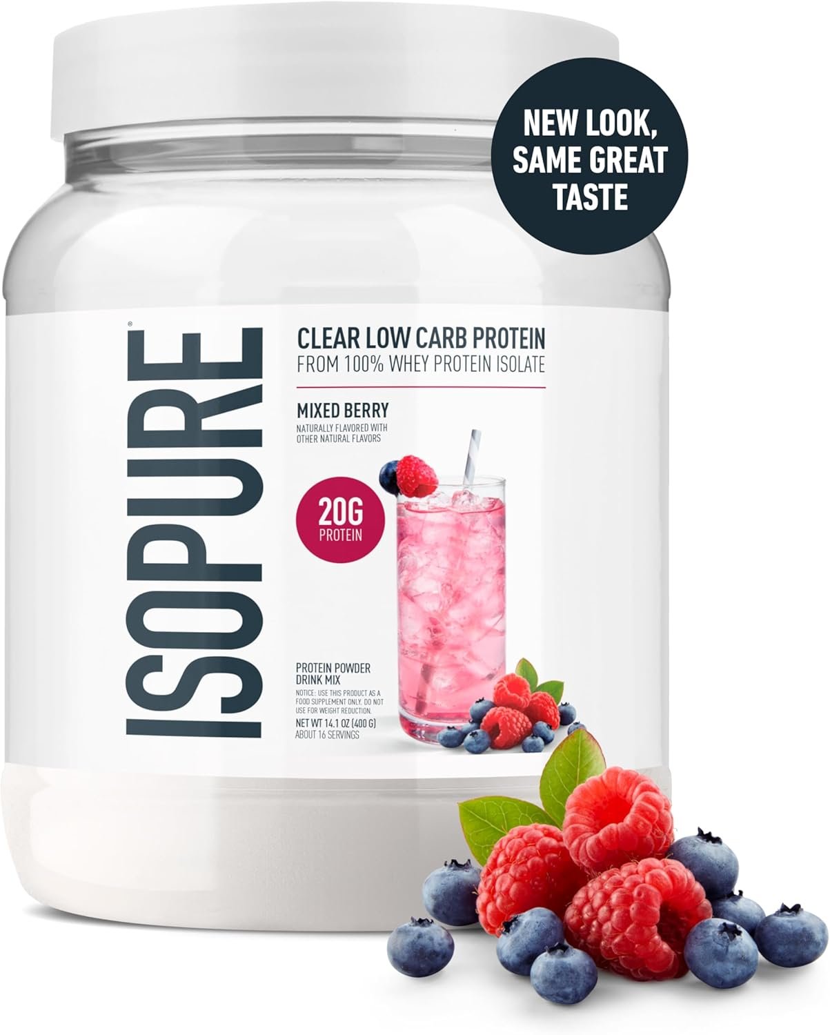 Isopure Clear Whey Isolate Protein Powder