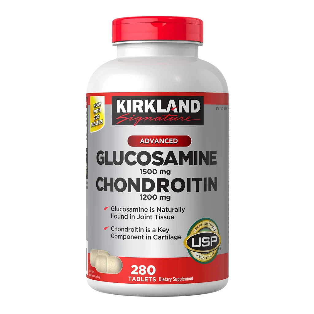 Kirkland Signature Glucosamine & Chondroitin 280 Tablets