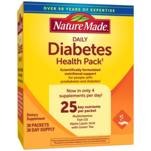 Nature Made Diabetes Health Pack Packets