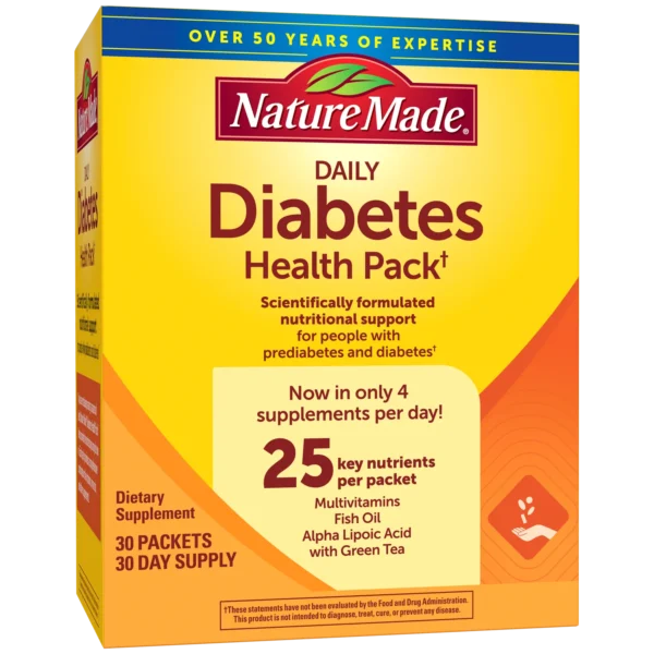 Nature Made Diabetes Health Pack Packets