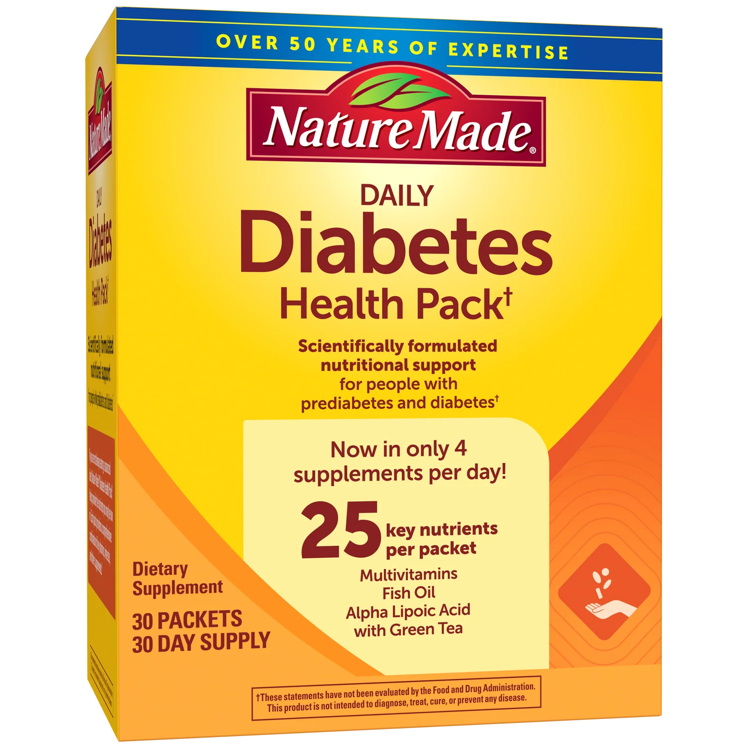 Nature Made Diabetes Health Pack Packets