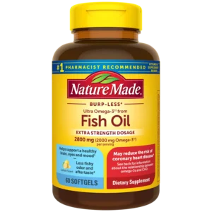 Nature Made Extra Strength Omega 3 from Fish Oil Softgels 2800 mg