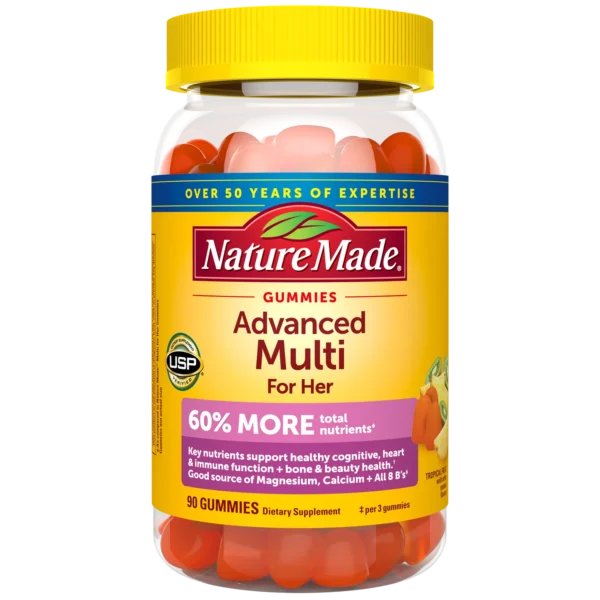 Nature Made Advanced Multivitamin Gummies for Her