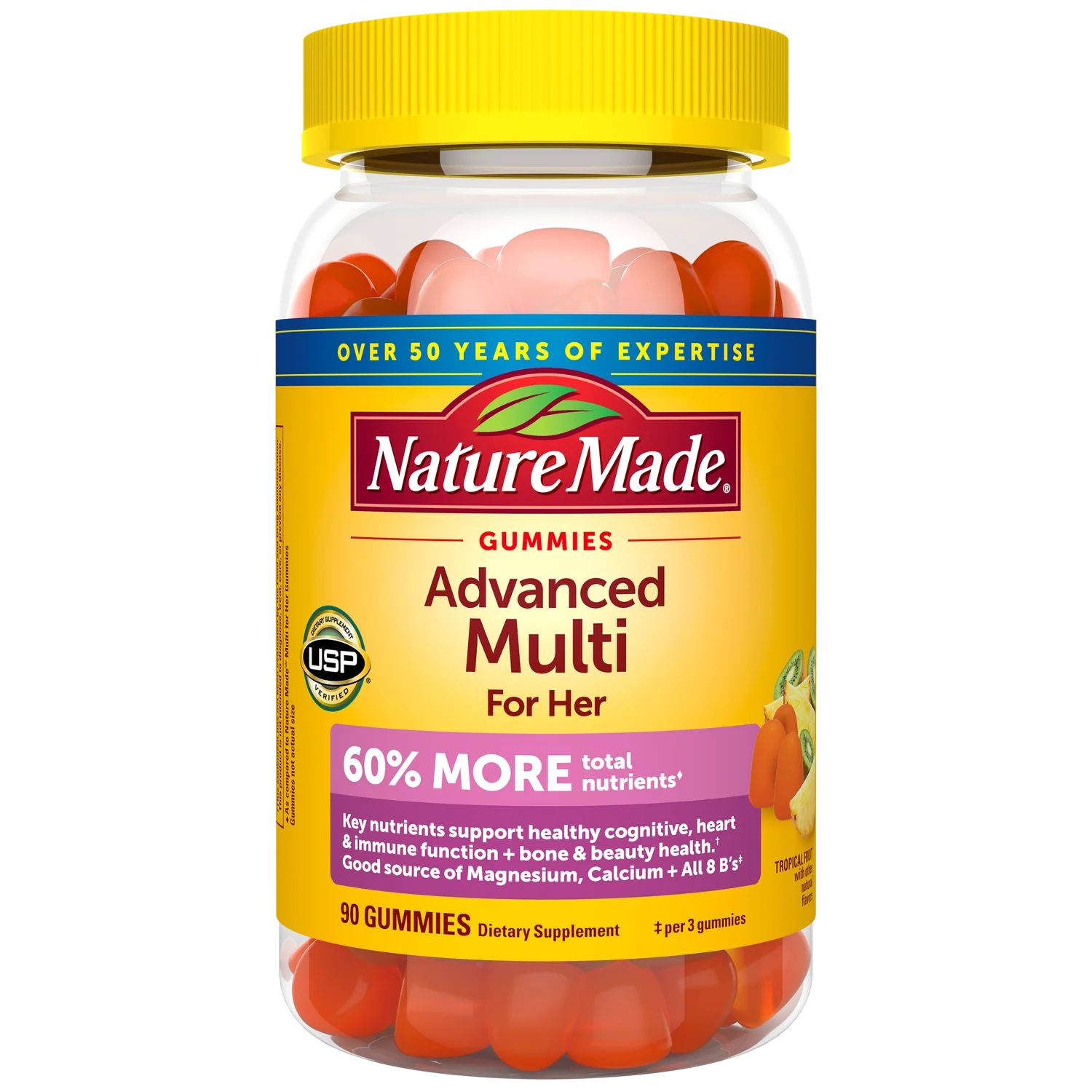 Nature Made Advanced Multivitamin Gummies for Her