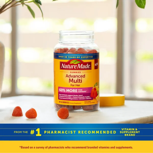 Nature Made Advanced Multivitamin Gummies for Her
