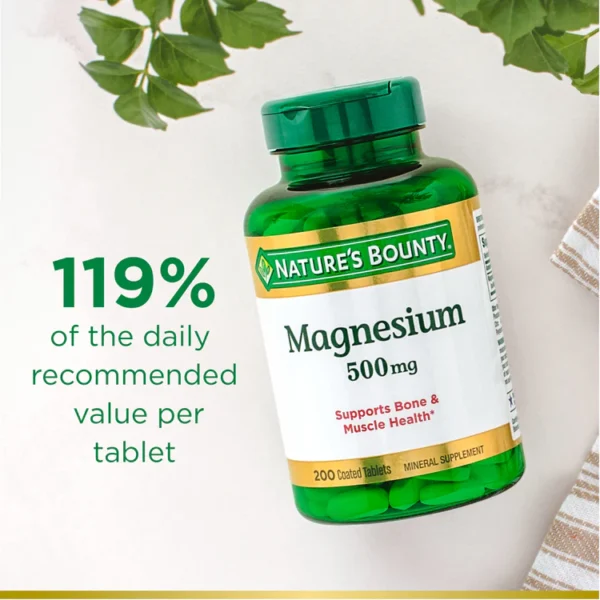 Nature's Bounty Magnesium 500mg