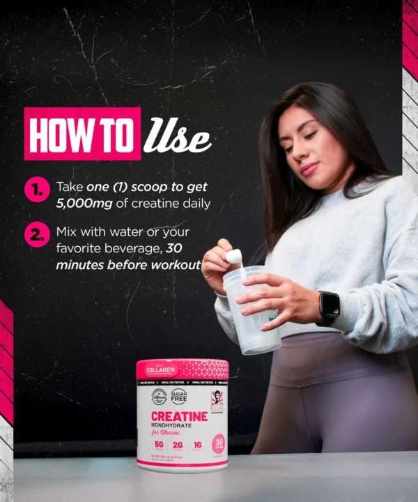 Old School Labs Creatine Monohydrate for Women