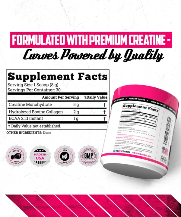 Old School Labs Creatine Monohydrate for Women