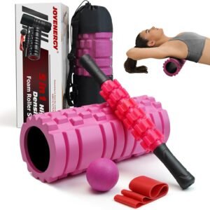 Pink 5 in 1 Foam Roller Set Trigger Point Foam Roller 1
