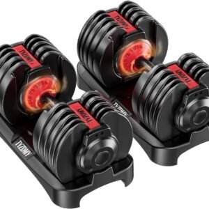 Adjustable Dumbbells Set of 2 Free Weights Dumbbells Set