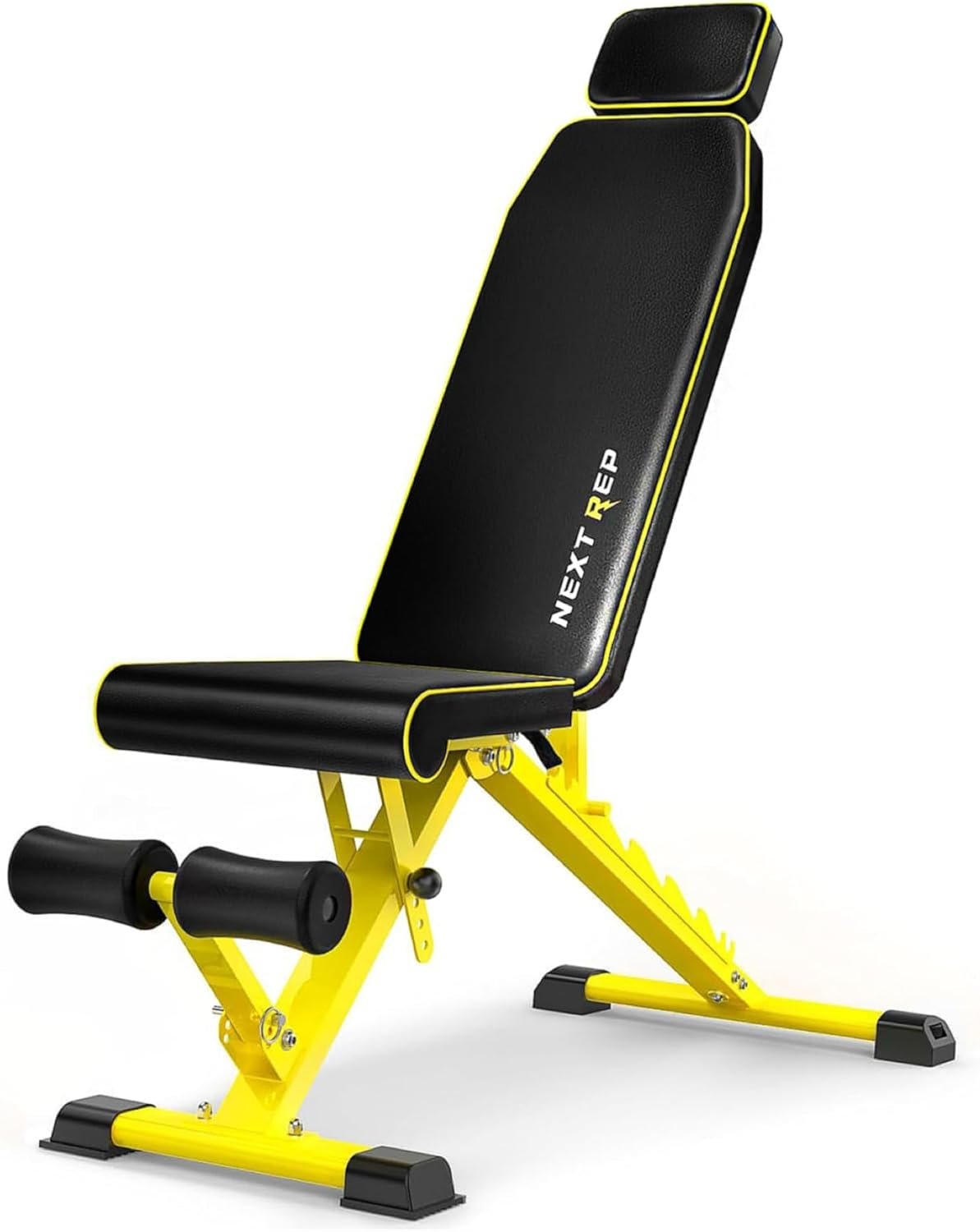 Adjustable Weight Bench,1000 LB Fast Folding Workout Bench for Home Gym Strength Training 1