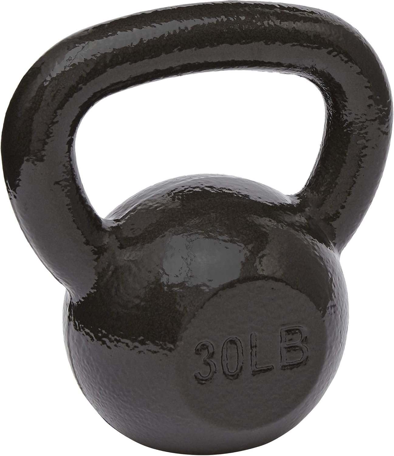 Amazon Basics Cast Iron Kettlebell 30 Pounds