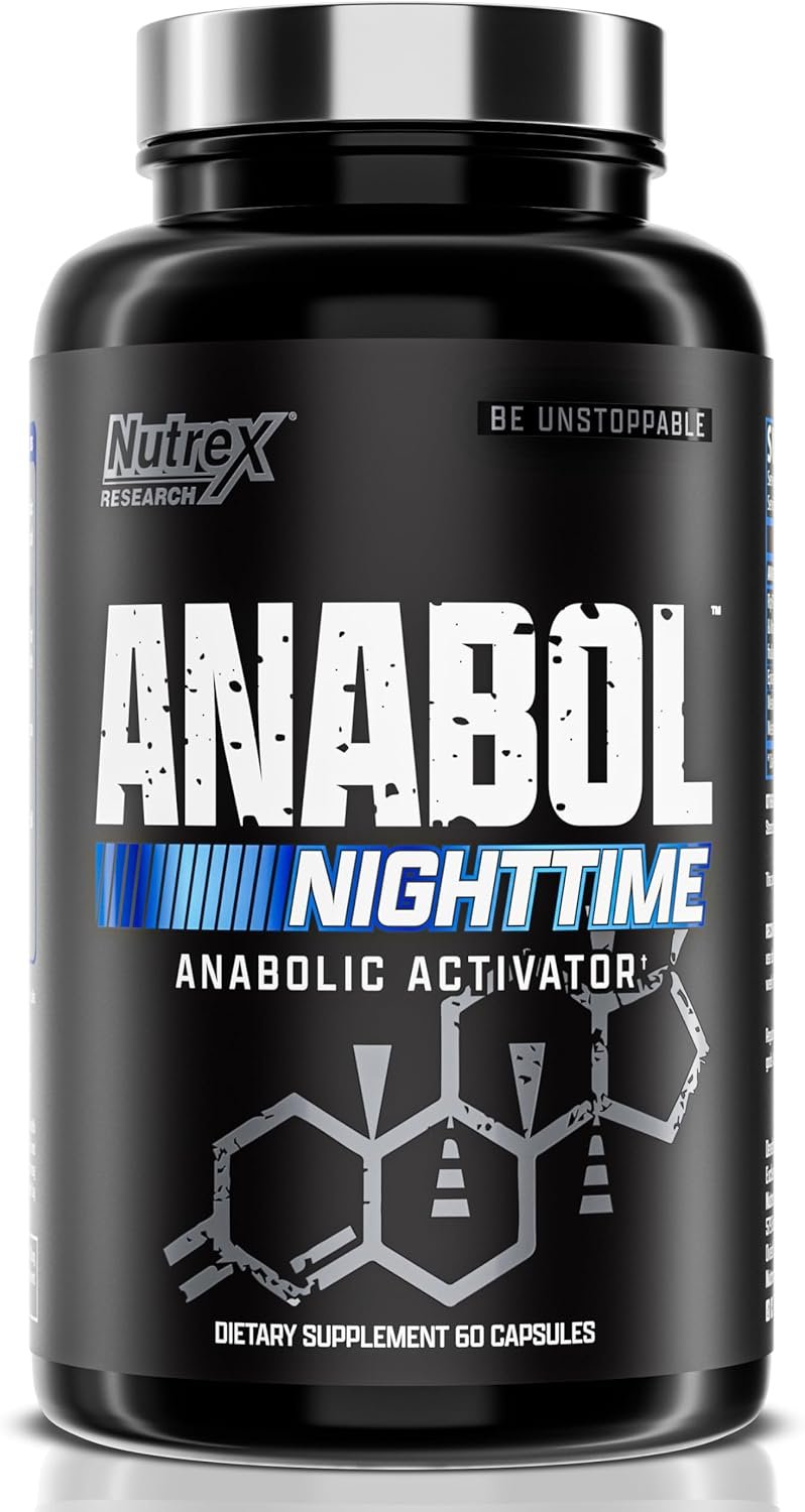 Anabol PM Nighttime Muscle Builder and Sleep Aid Anabolic Muscle Building Supplement 1