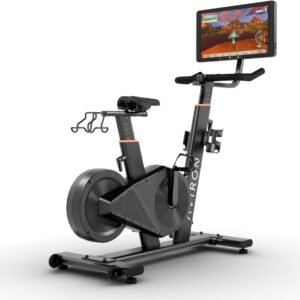 Aviron Fit Bike S with 22" HD Touchscreen Access to Game-Based Workouts